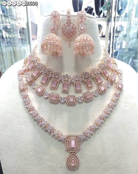 Aaliya Exquisite Fancy Necklace Set with Earrings